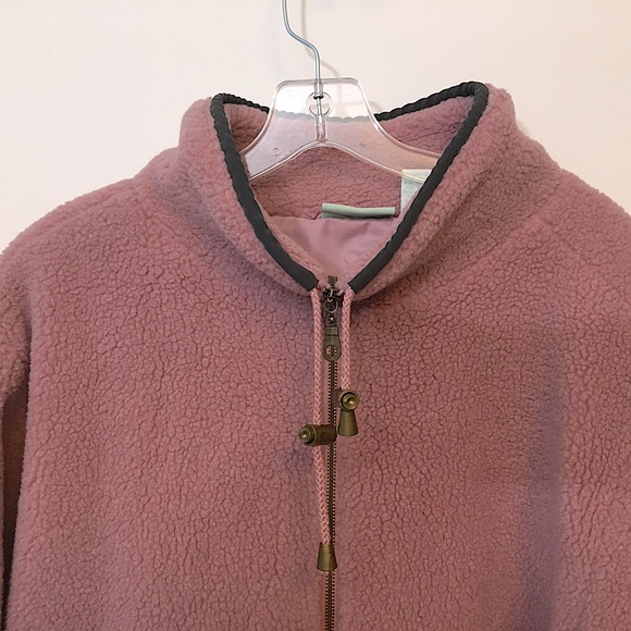 220 Hickory NWOT Mauve, Thick Fleece, Drawstring Jacket/Coat - Picture 2 of 10
